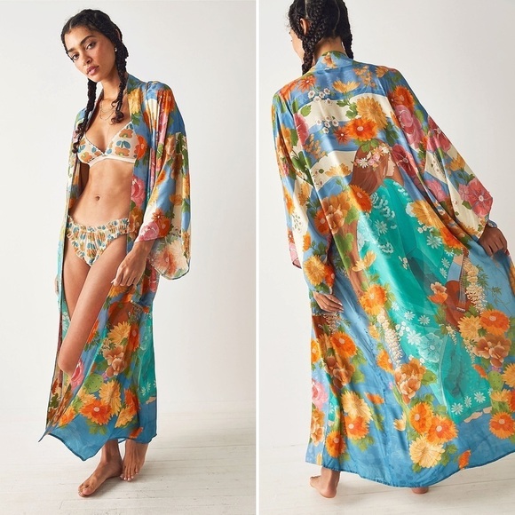 NWT Spell & The Gypsy Carrie Robe S/M - Picture 4 of 7